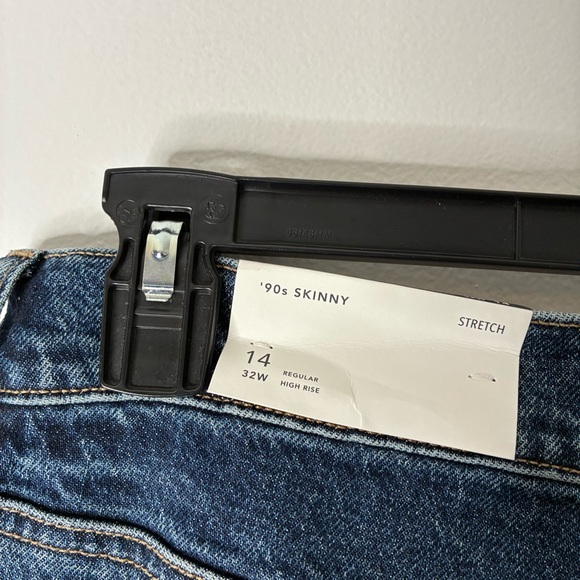 American Eagle 90’s Skinny Jeans High-Rise Vintage-Inspired Denim NWT - Picture 6 of 7